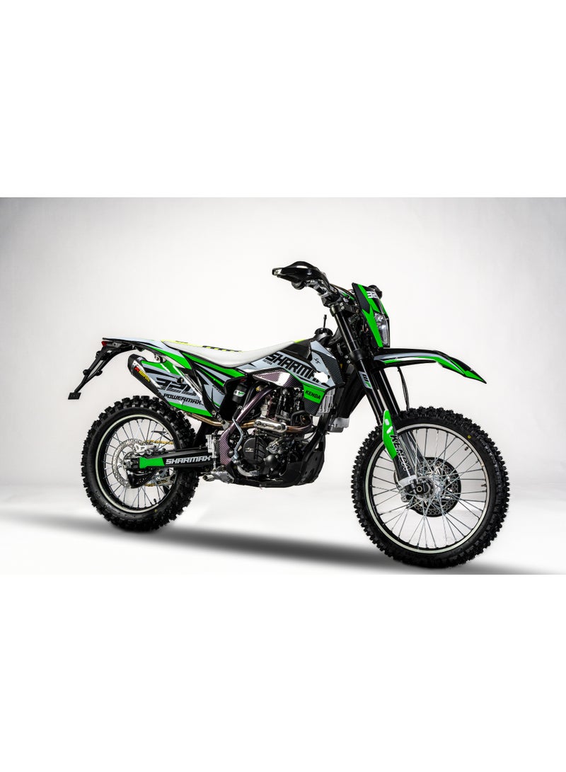 شارمكس دراجة شاربماكس باور ماكس 320 إندورو، محرك 280 سي سي، 27 حصان، تبريد سائل، ناقل حركة 5 سرعات - Image 2